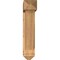 Ekena Millwork Traditional Arts and Crafts Smooth Bracket w/ Offset Brace, Western Red Cedar, 7 1/2"W x 32"D x 36"H BKT0806X32X36TRA03SWR - alternate 2